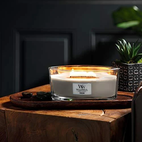 WoodWick Aromatinė žvakė (Fireside), 453,6 g