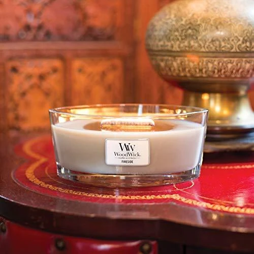WoodWick Aromatinė žvakė (Fireside), 453,6 g