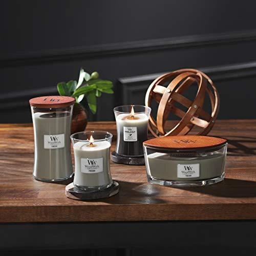 WoodWick Aromatinė žvakė (Fireside), 453,6 g