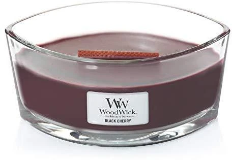 WoodWick Aromatinė žvakė (Black Cherry), 453,6 g