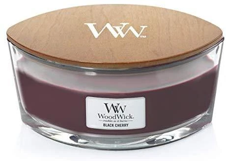 WoodWick Aromatinė žvakė (Black Cherry), 453,6 g