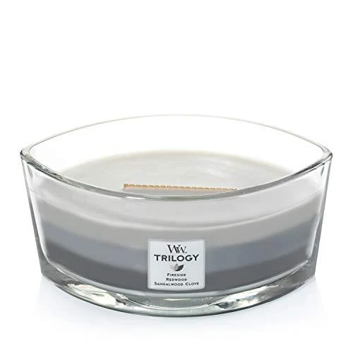WoodWick Aromatinė žvakė (Warm Woods), 453,6 g