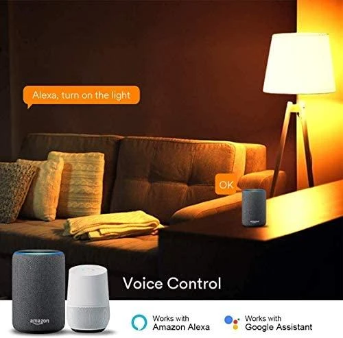 Lemputė LED filamentas E27, 230V, 6W, 650lm, 2700K, išmanioji Wi-Fi, valdoma programėle, TUYA, WOOX