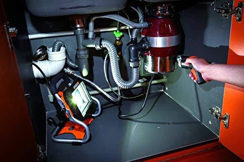 WORX akumuliatorinė LED darbinė lempa 20 V, 1500 lm, 360° kampas, WX026.9