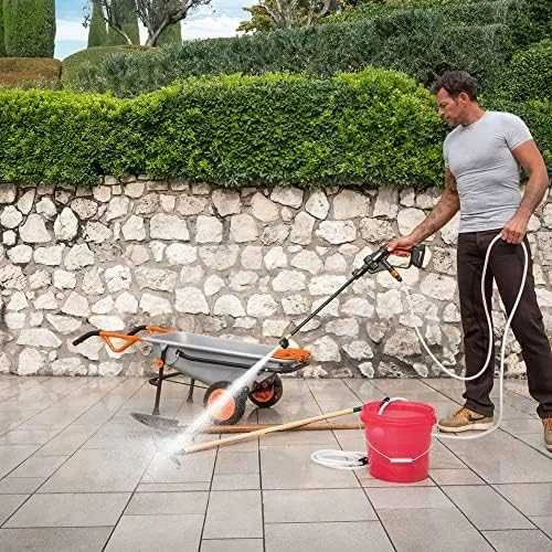 Plovykla Worx 20V Hydroshot WG620E; 20 V; 1x2,0 Ah akum.