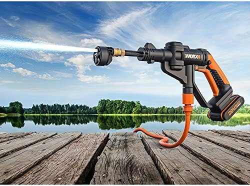 Plovykla Worx 20V Hydroshot WG620E; 20 V; 1x2,0 Ah akum.