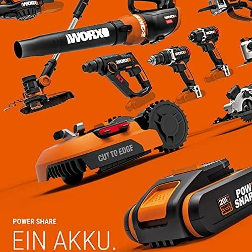 Akumuliatorinis šepetys WG441E, Worx