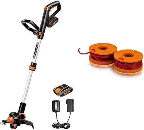 Worx 20V MAX akumuliatorinė žoliapjovė WG163E.2 1x2Ah