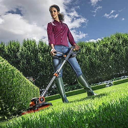 WORX akumuliatorinė žoliapjovė-trimeris 20 V, 2 viename, 30 cm pjovimo plotis, WG163E.9, be akumuliatoriaus ir kroviklio