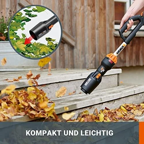 Akumuliatorinis lapų pūstuvas Worx WG543E
