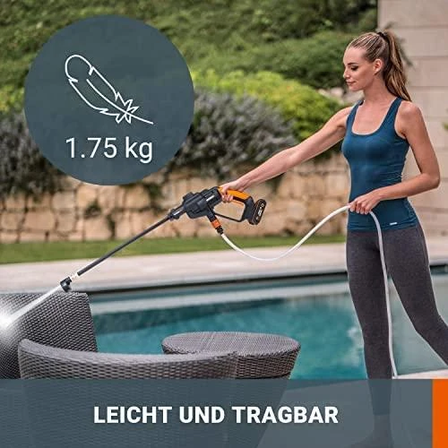 Plovykla Worx Hydroshot WG620E; 20 V (be akumuliatoriaus ir pakrovėjo)