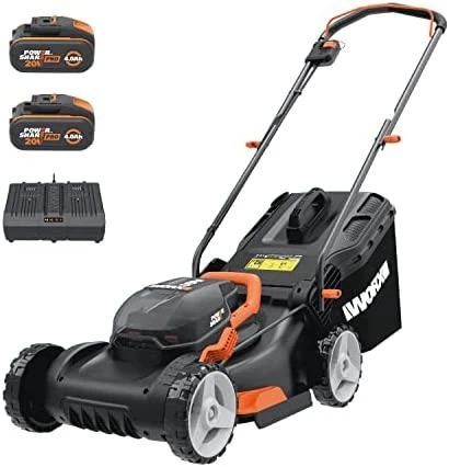 Akumuliatorinė vejapjovė WORX WG743E 2x20V 4Ah