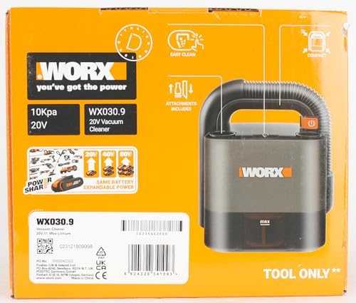 Sourcing Worx Cube Vac 20V rankinis dulkių siurblys | Tiekimas