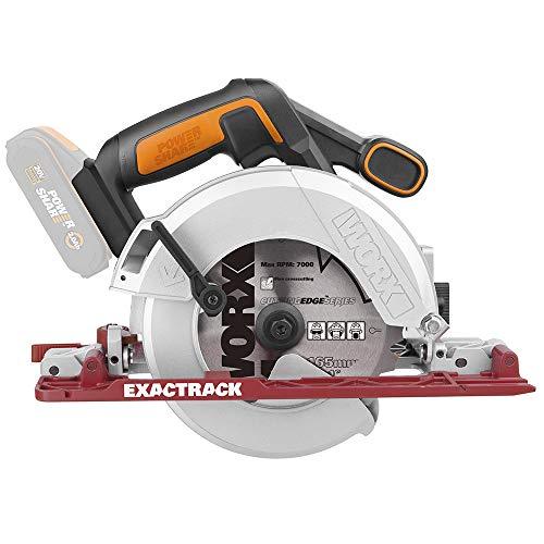 Diskinis pjūklas 20v 165mm, be akum. Worx