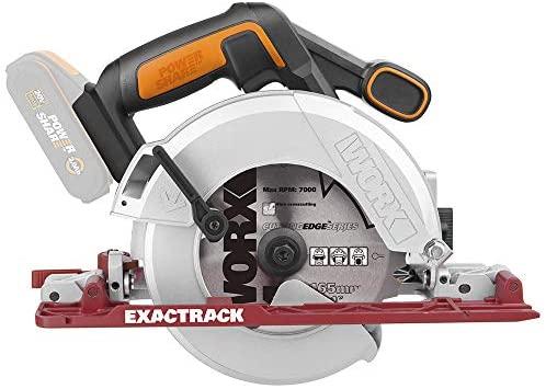 Diskinis pjūklas 20v 165mm, be akum. Worx