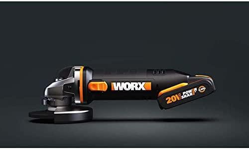 Kampinis šlifuoklis Worx WX803; 20 V; 1x4,0 Ah akum.