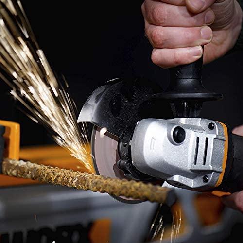Kampinis šlifuoklis Worx WX803; 20 V; 1x4,0 Ah akum.