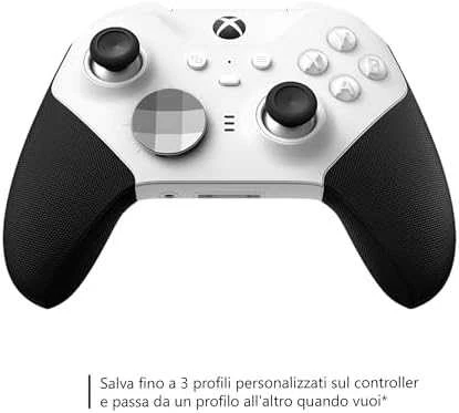 Žaidimų pultas Microsoft Xbox Elite Wireless Series 2 – Core Juodas, Baltas Bluetooth/USB Gamepad Analogue / Digital PC, Xbox One