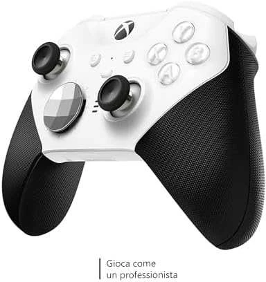 Žaidimų pultas Microsoft Xbox Elite Wireless Series 2 – Core Juodas, Baltas Bluetooth/USB Gamepad Analogue / Digital PC, Xbox One