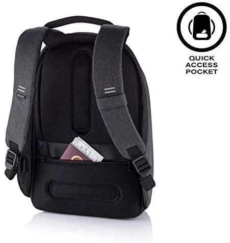 XD Design Kuprinė su apsauga nuo vagių Bobby Hero Small (Juoda)