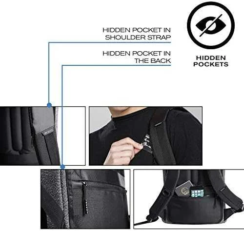 XD-Design miesto kuprinė Laisvalaikio kuprinė Pilkas audinys