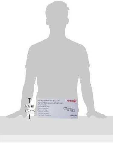 Xerox Phaser 3052, 3260 cartridge, juodas