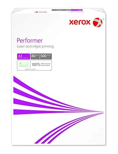 Xerox Performer Baltas Paper - A3, 80 gsm kopijavimo popierius Balta