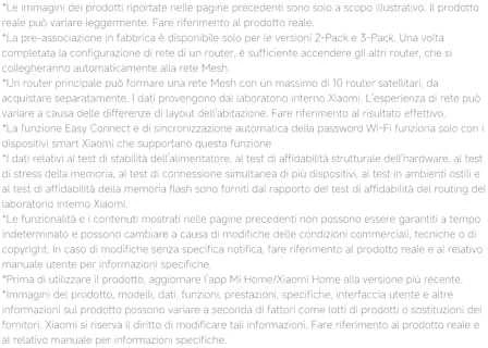 Maršrutizatorius Xiaomi Mesh System AX3000 NE (3 vnt.), Baltos spalvos