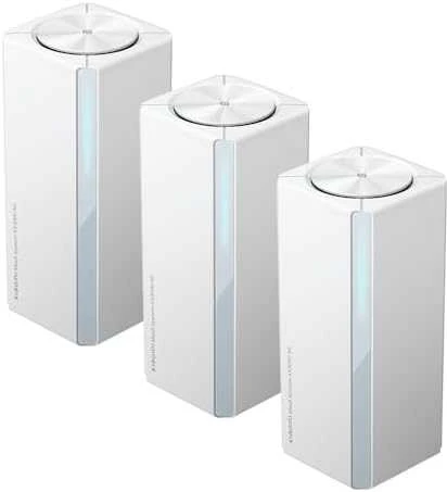 Maršrutizatorius Xiaomi Mesh System AX3000 NE (3 vnt.), Baltos spalvos