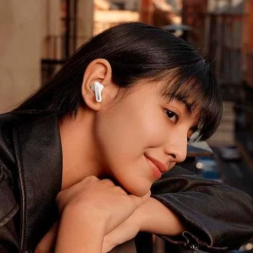 Belaidės ausinės Xiaomi Buds 5, Baltos