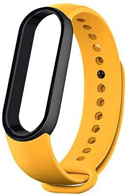 XIAOMI Mi Smart Band 5/6 Strap Mėlyna Geltona Žalias