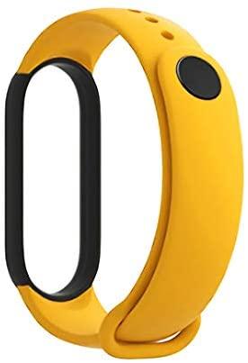 XIAOMI Mi Smart Band 5/6 Strap Mėlyna Geltona Žalias