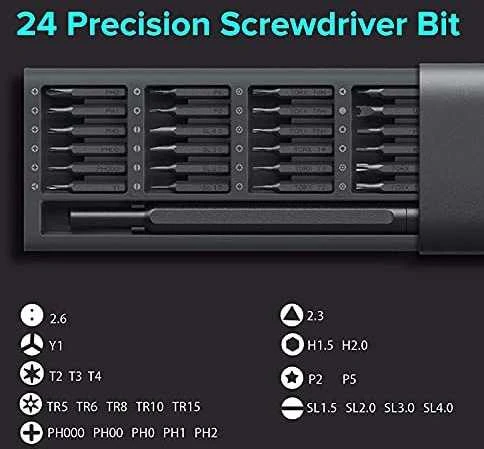 XIAOMI elektrinis precizinis atsuktuvas 24 viename MJDDLSD003QW