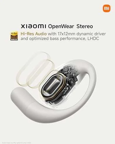 Ausinės Xiaomi OpenWear Stereo, Rusvai gelsvos spalvos