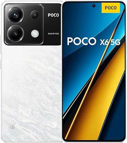 Išmanusis telefonas POCO X6 5G 8+256GB, baltas