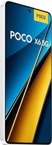 Išmanusis telefonas POCO X6 5G 8+256GB, baltas