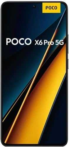 Išmanusis telefonas POCO X6 Pro 5G 8+256GB, juodas, modelis Išmanusis telefonas POCO X6 Pro 5G 8+256GB, juodas, modelis