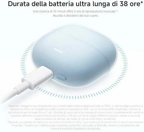 Ausinės Xiaomi Redmi Buds 6 Lite, Juodos