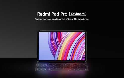 Xiaomi | Redmi Pad Pro | Klaviatūra | Wireless | US | Bluetooth | Juodas | Belaidė jungtis