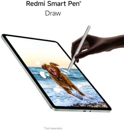Skaitmeninis pieštukas Xiaomi Smart Pen skirtas Redmi Pad Pro, baltas