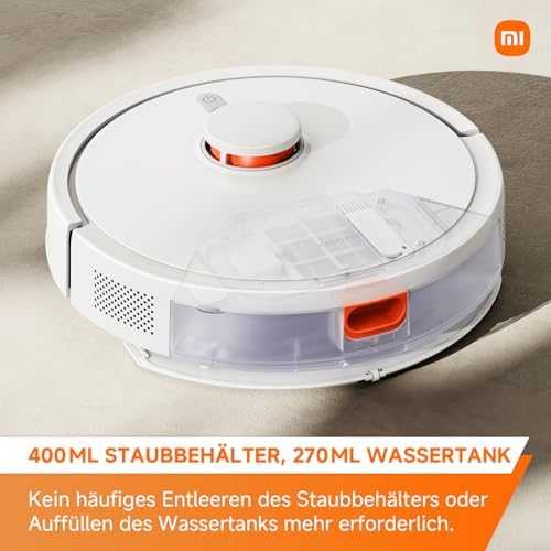 Dulkių siurblys-robotas Xiaomi Mi Robot Vacuum S20, Juodas