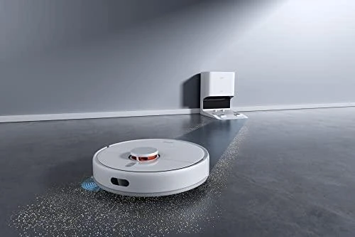 Dulkių siurblys - robotas  Xiaomi Robot Vacuum X10 EU su automatine dulkių išsiurbimo stotele