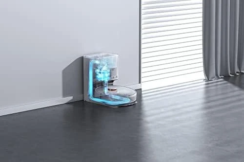 Dulkių siurblys - robotas  Xiaomi Robot Vacuum X10 EU su automatine dulkių išsiurbimo stotele