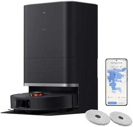 Xiaomi Robot Vacuum X20 Max dulkių siurblys - robotas, Juodos spalvos