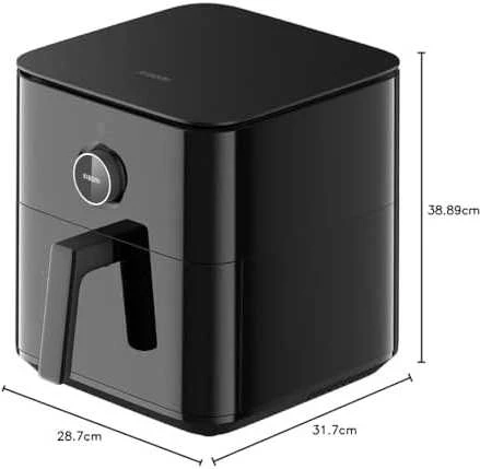 Xiaomi Gruzdintuvė Smart Air Fryer 6.5 L, Juoda