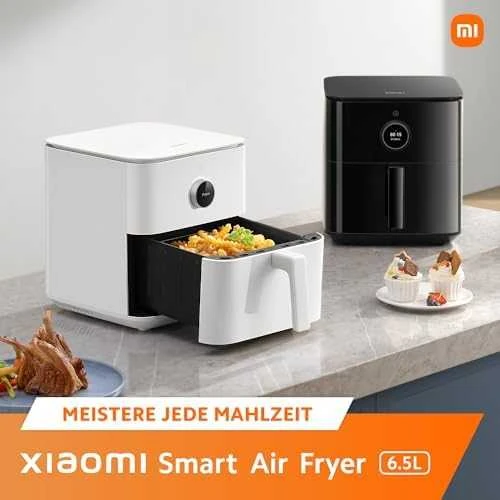 Xiaomi Gruzdintuvė Smart Air Fryer 6.5 L, Balta