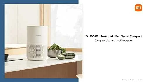 Oro valytuvas Xiaomi Smart Air Purifier 4 Compact, tinka kambariams iki 16-27 m²