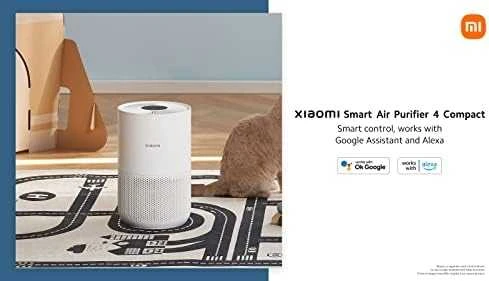 Oro valytuvas Xiaomi Smart Air Purifier 4 Compact, tinka kambariams iki 16-27 m²