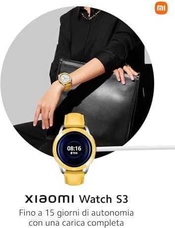 Išmanusis laikrodis Xiaomi Watch S3, Juodas