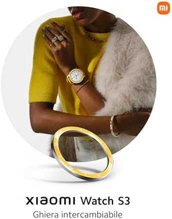 Išmanusis laikrodis Xiaomi Watch S3, Juodas